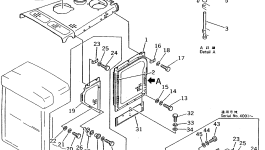 Крышка 195-54-21570 Komatsu