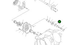 Шариковый подшипник 06302-32908 Komatsu