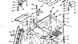 Кронштейн 561-95-35710 Komatsu