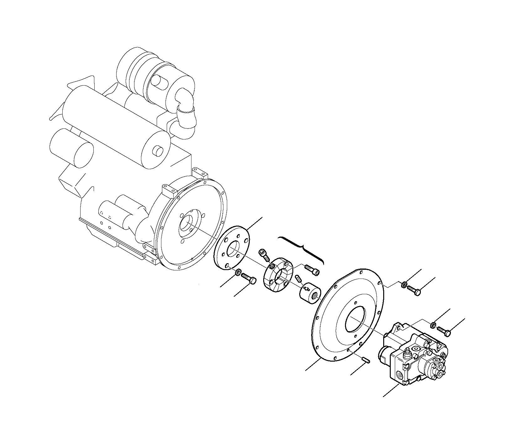 Крышка 3F1004054 Komatsu