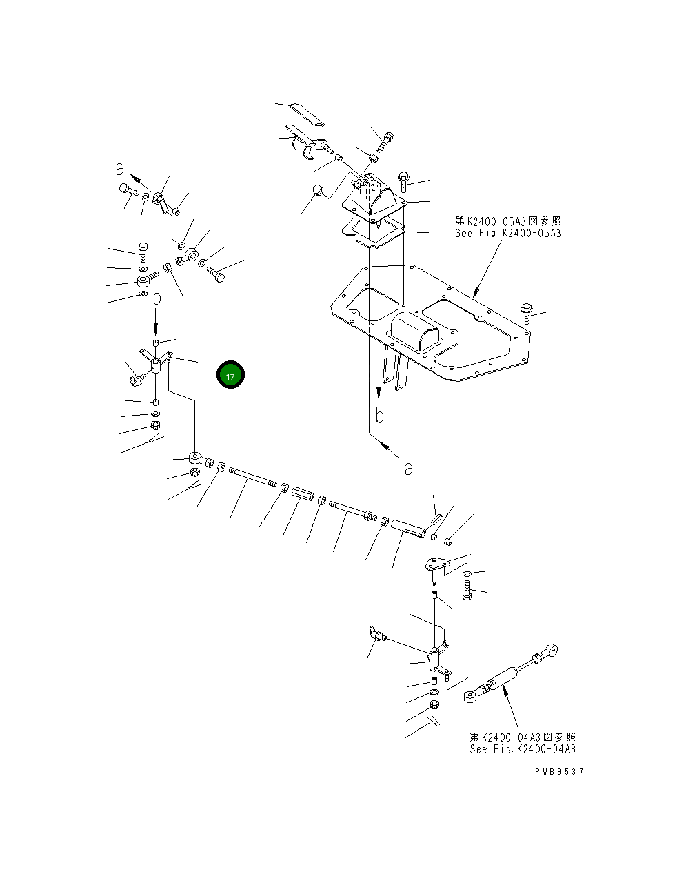 Рычаг 195-43-45271 Komatsu