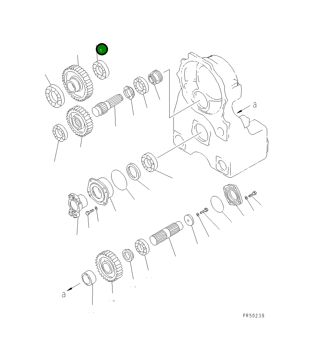 Подшипник 23B-15-13930 Komatsu