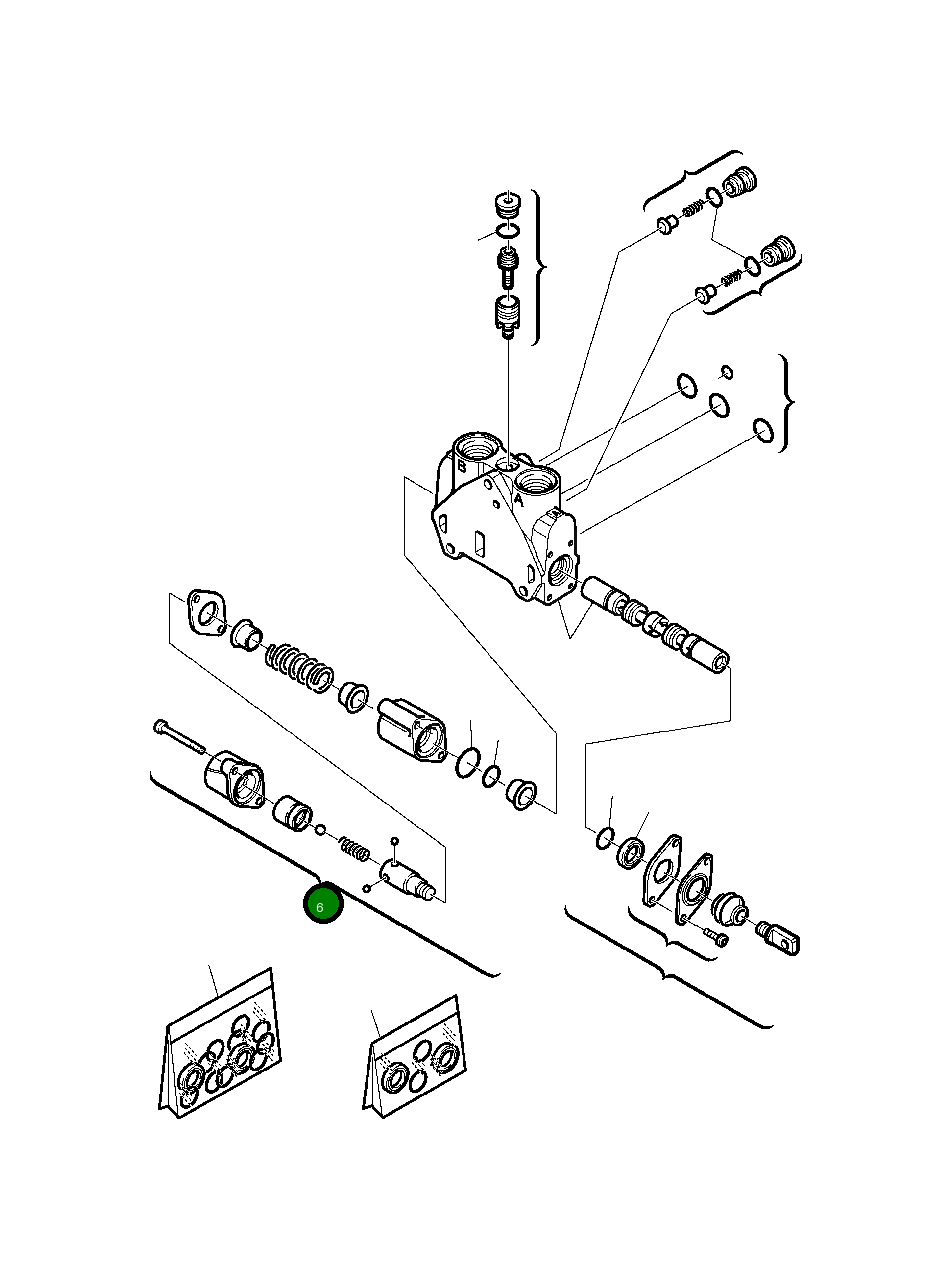 Крышка KIT 844200417 Komatsu