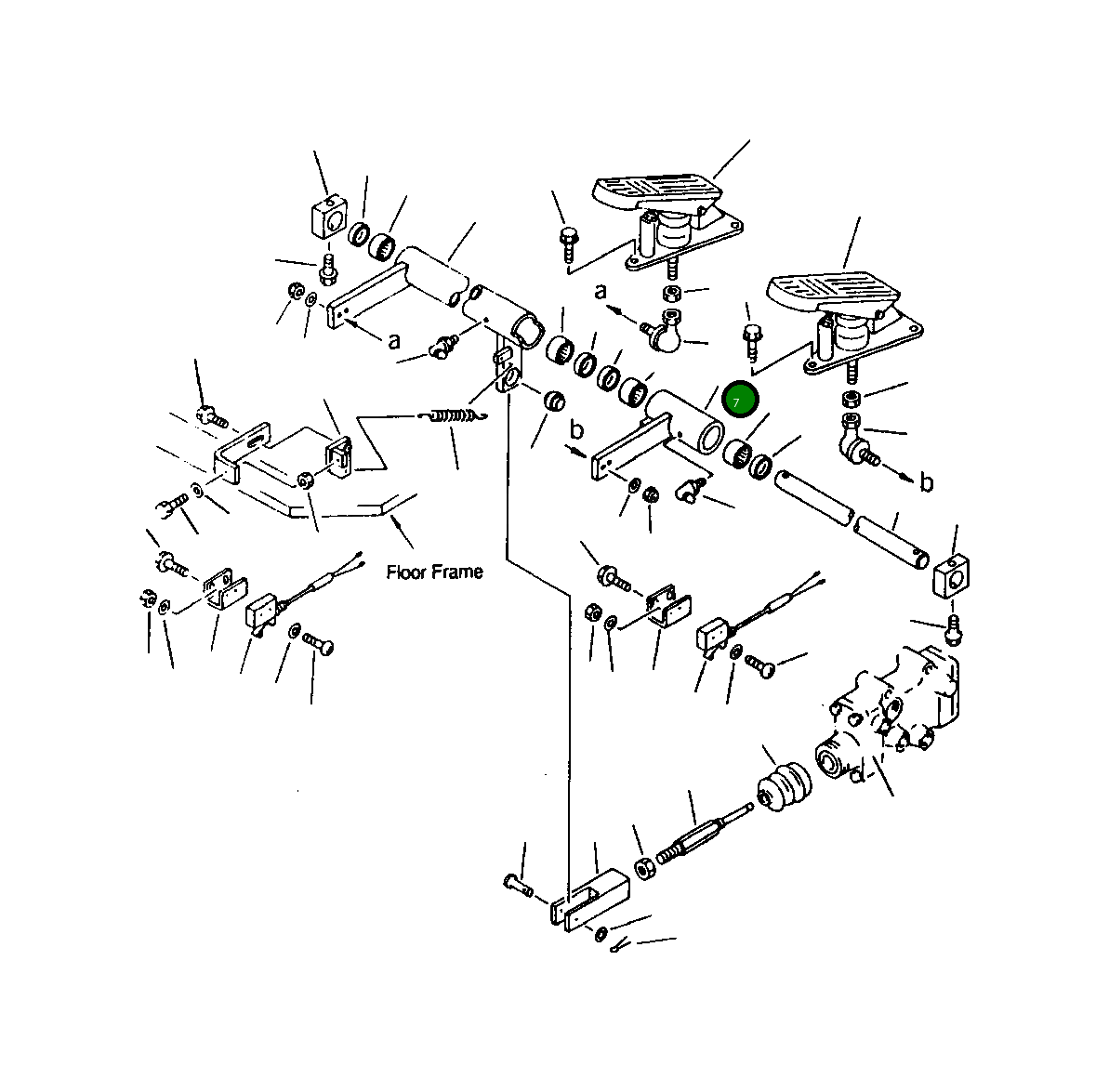Рычаг 419-43-12511 Komatsu