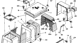 Крышка M720170806311 Komatsu