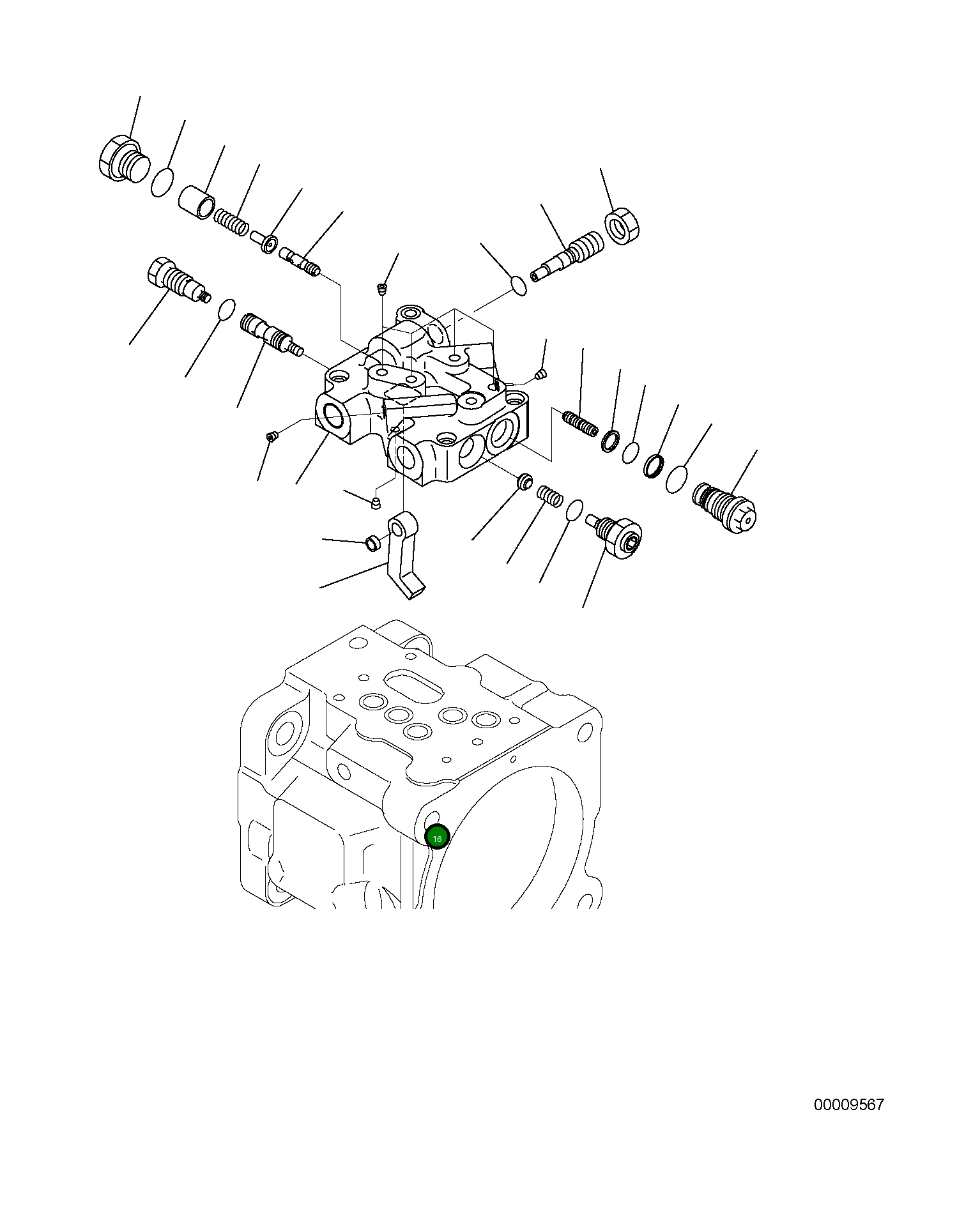 Рычаг 708-1S-15270 Komatsu