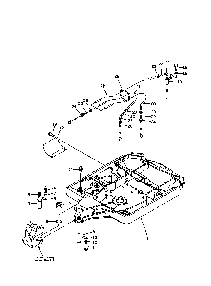 Крышка 20P-46-71160 Komatsu