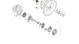 Подшипник 7082L32150 Komatsu