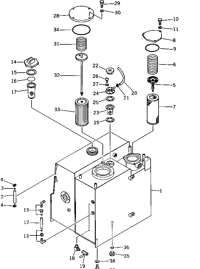 Крышка 20X-60-22130 Komatsu