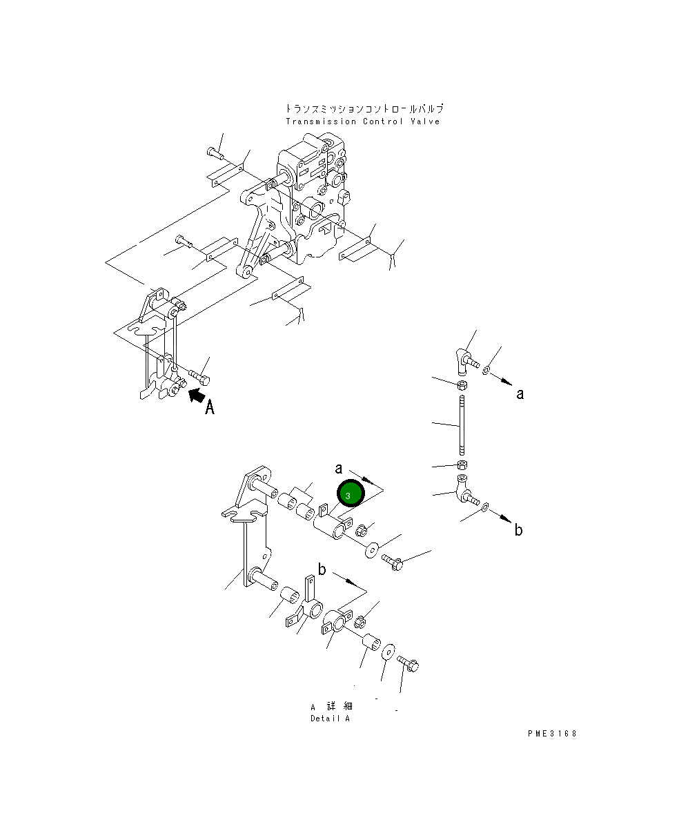 Рычаг 416-43-26170 Komatsu