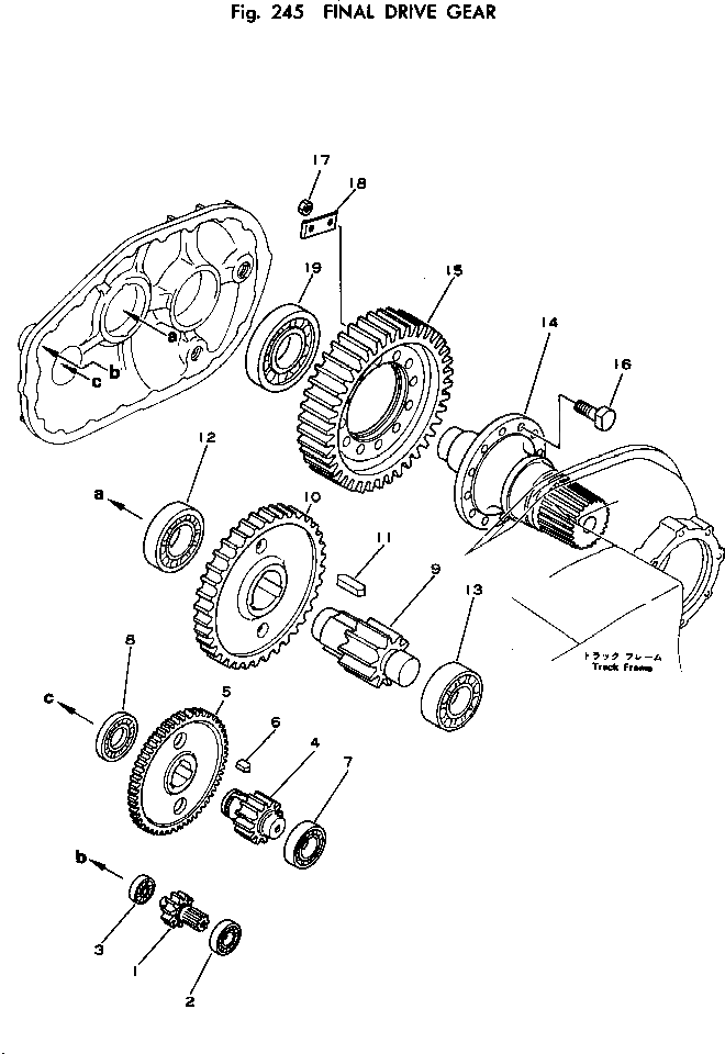 Подшипник 205-09-51130  Komatsu