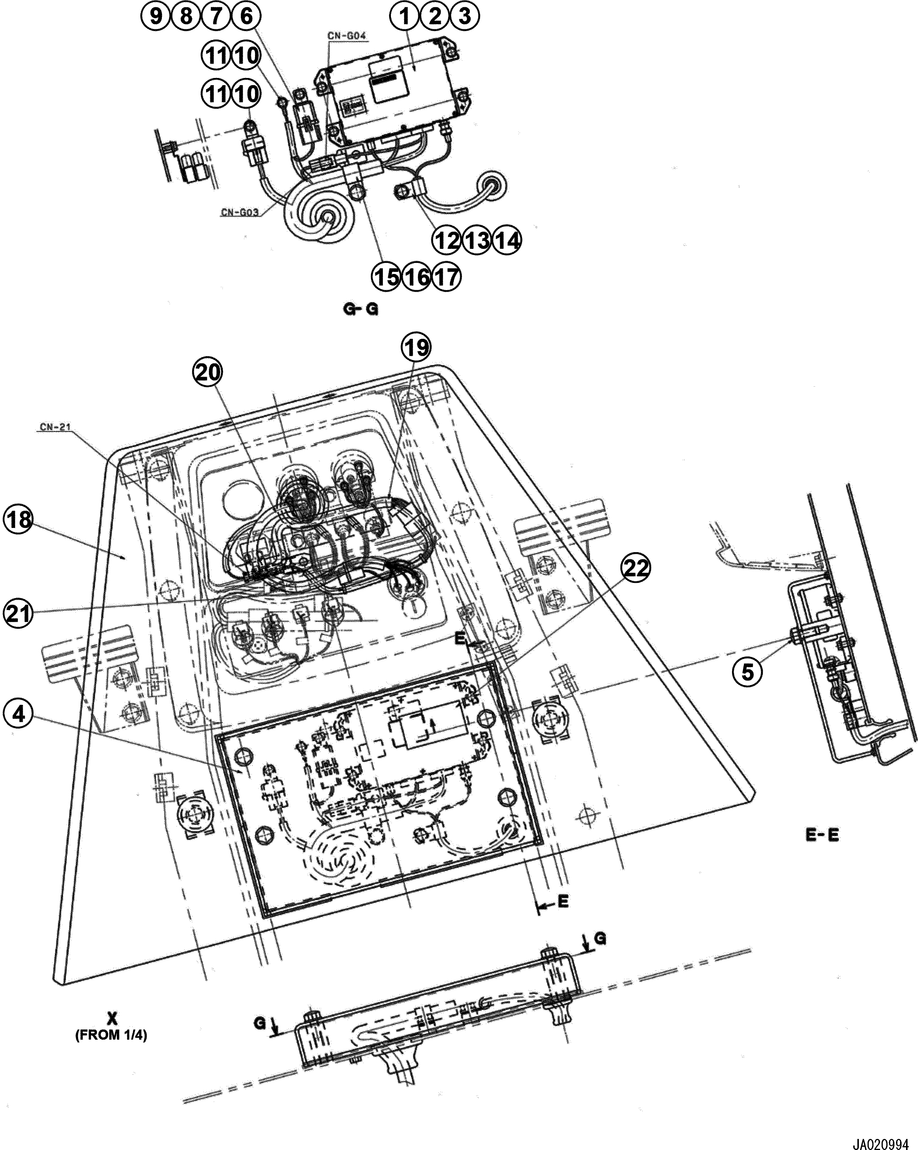 Крышка A 14X-54-29580 Komatsu