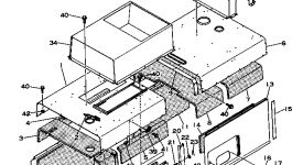 Крышка M720021606450 Komatsu