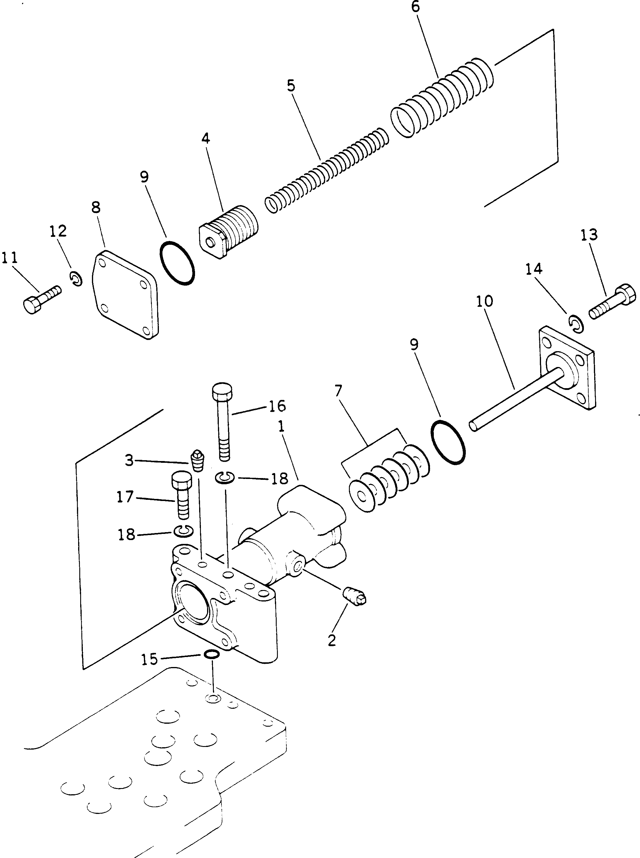 Крышка 566-15-45860  Komatsu