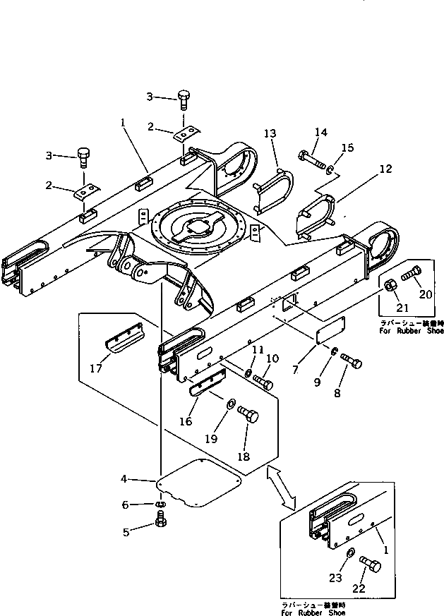 Крышка 20S-30-31170 Komatsu