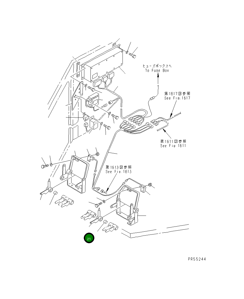 Рычаг 234-843-1760 Komatsu