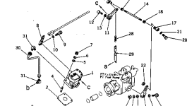 Рычаг 6689-71-1950 Komatsu