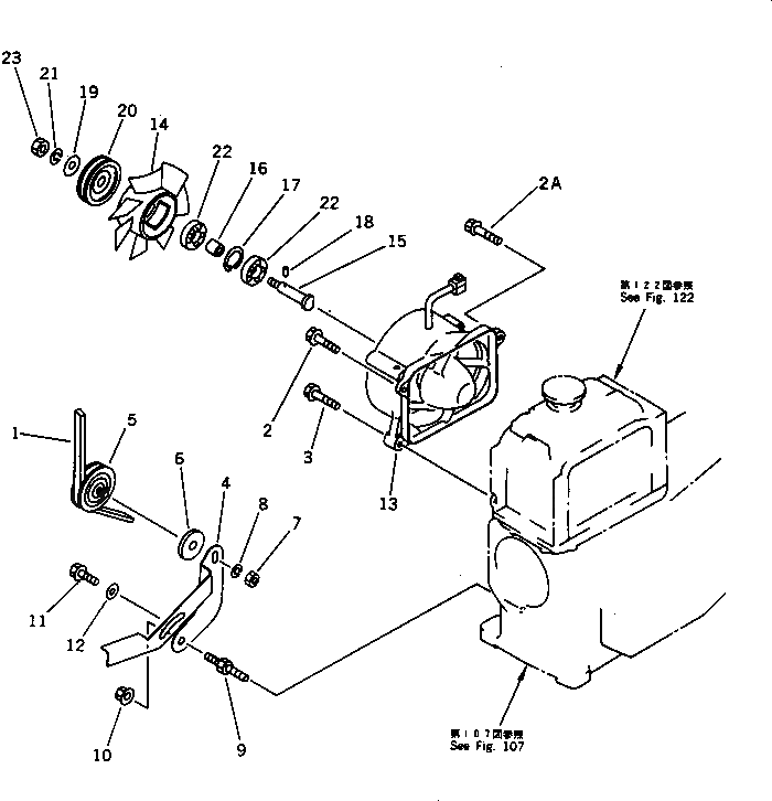 Подшипник YM24107-062013 Komatsu