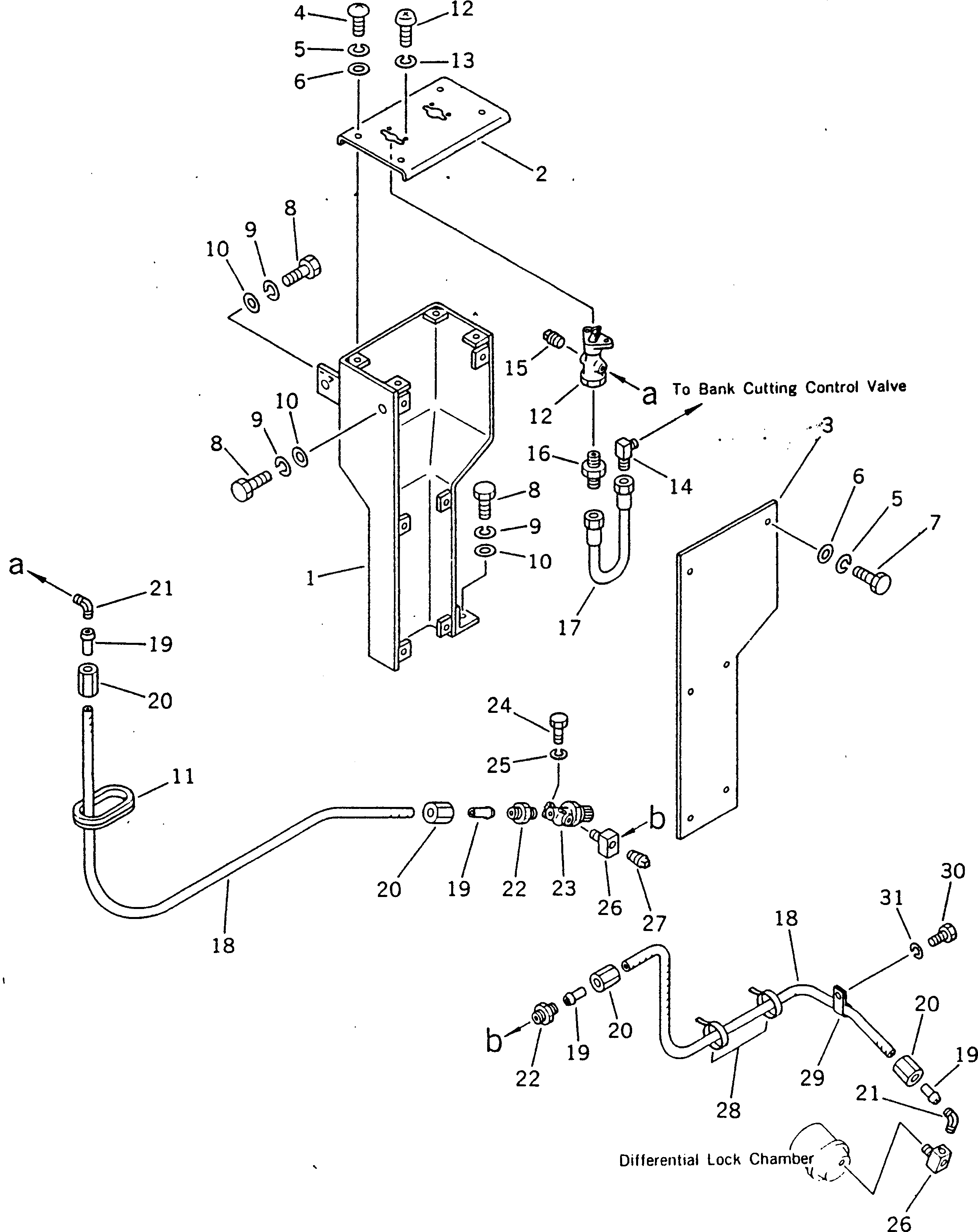 Крышка 234-45-37130 Komatsu