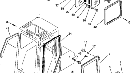 Дверь 20N-54-39910 Komatsu