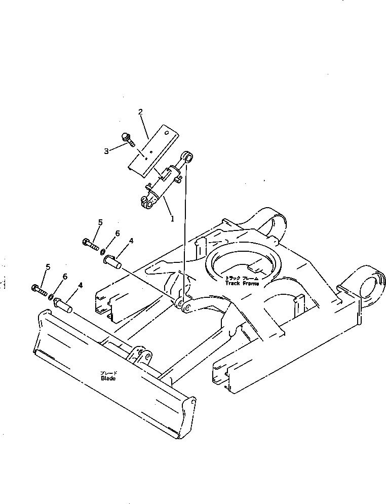 Крышка 21U-71-21310  Komatsu