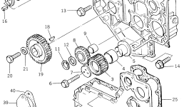 Корпус PK3716C064 Komatsu