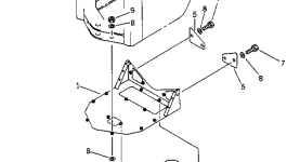 Крышка 423-971-1130  Komatsu