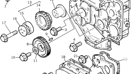 Корпус PK3716C043 Komatsu