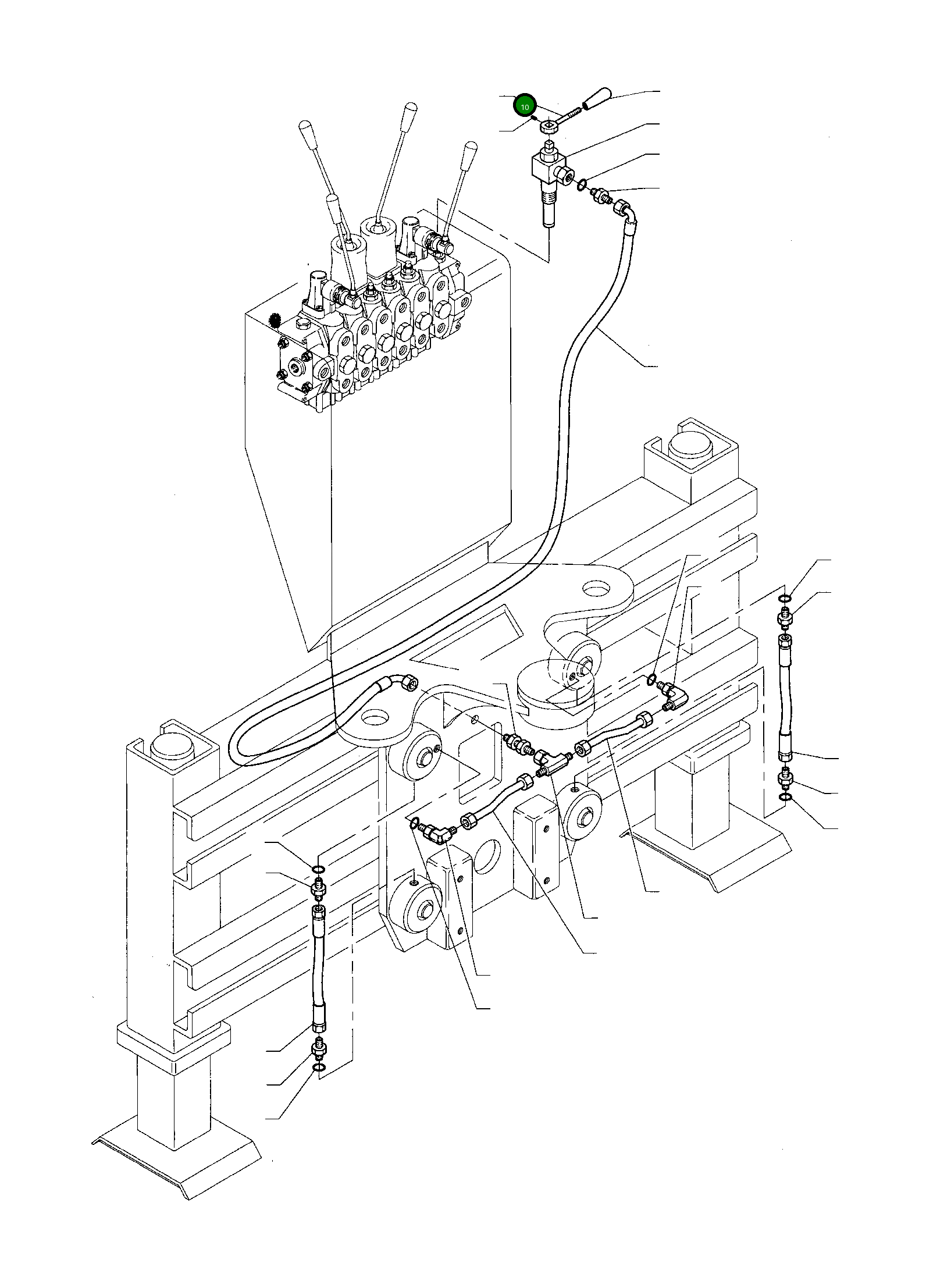 Рычаг UE2000552 Komatsu