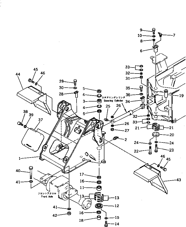 Подшипник 424-46-11141 Komatsu