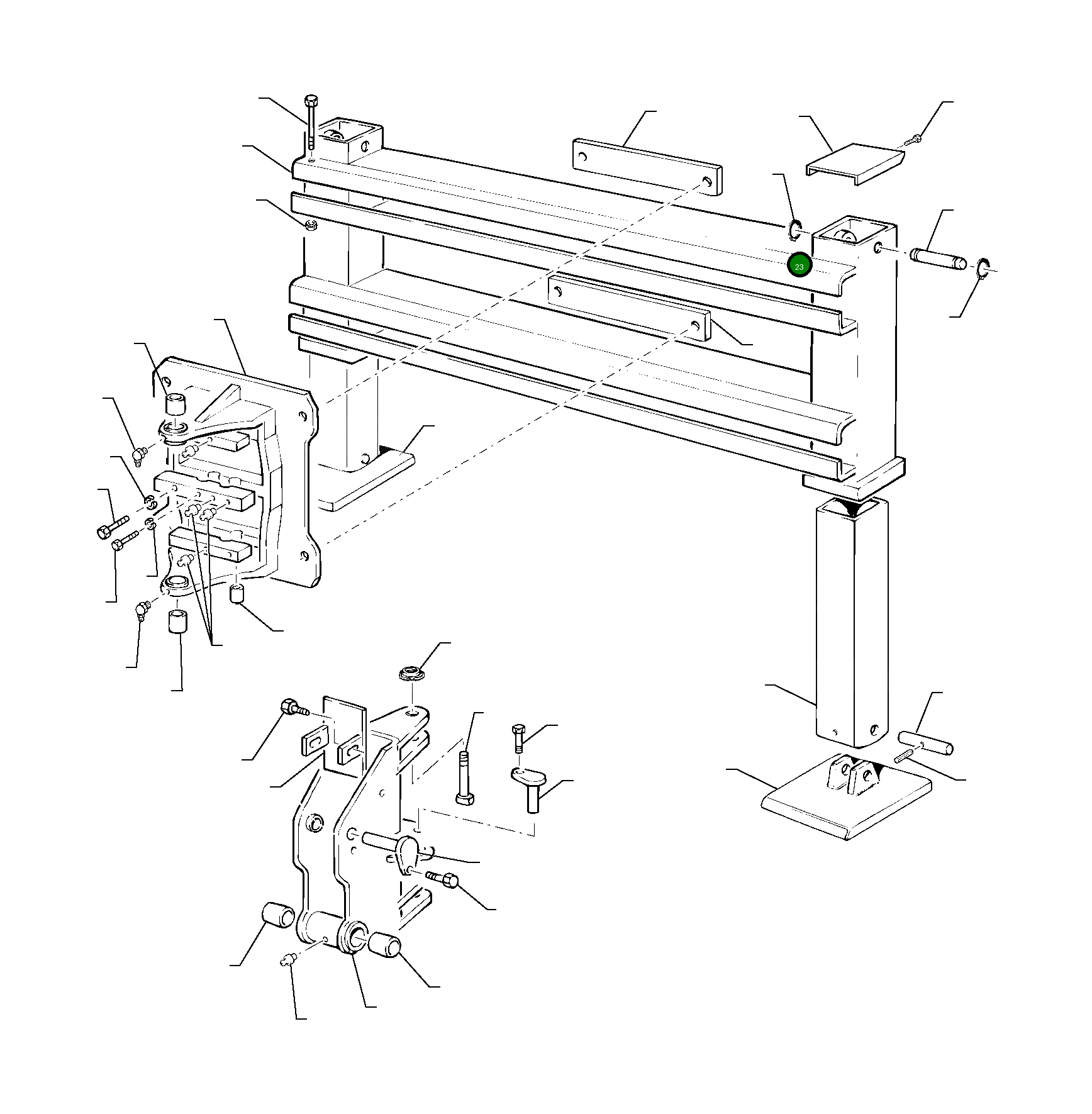 Крышка UE0000198 Komatsu