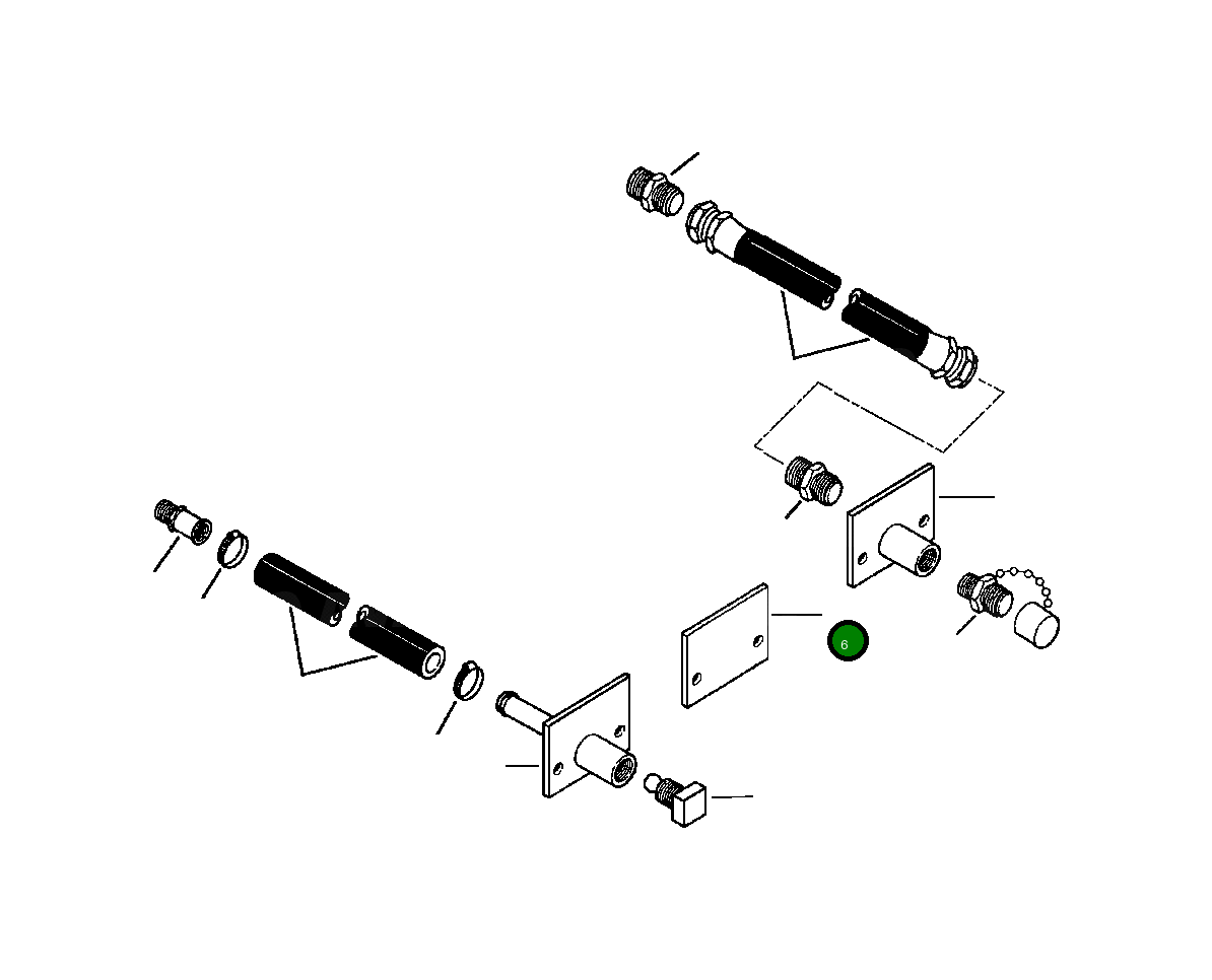 Крышка ED 8 841 Komatsu