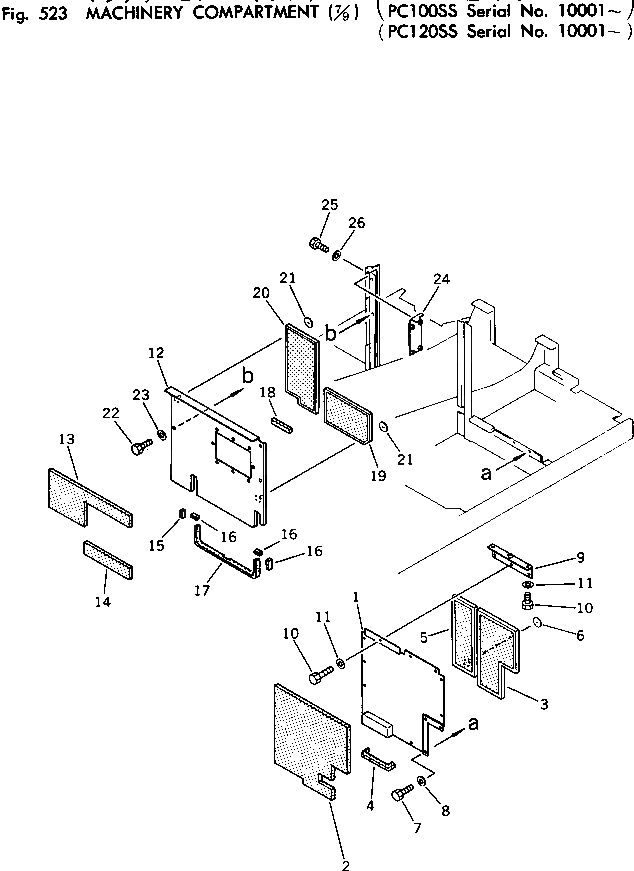 Крышка 203-54-87310 Komatsu