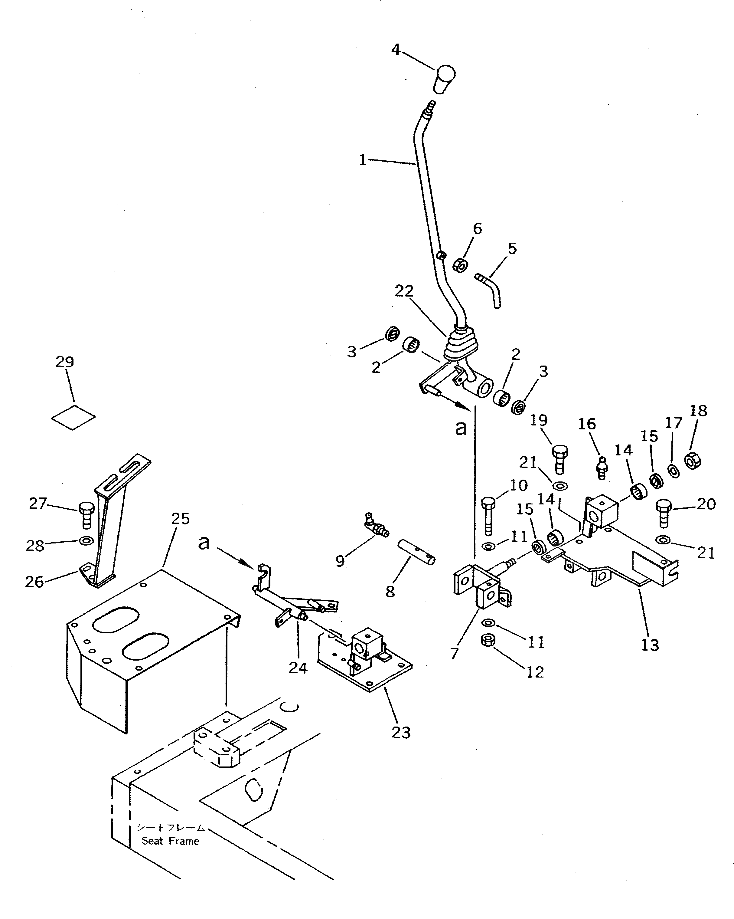 Рычаг 415-877-1342 Komatsu