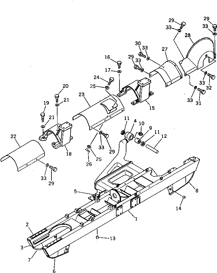Крышка 12F-30-48610 Komatsu