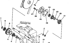 Шестерня 2691-3-12540 Komatsu