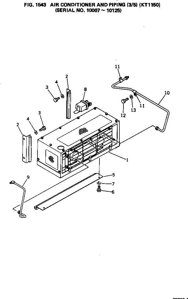 Крышка 209-988-3150 Komatsu
