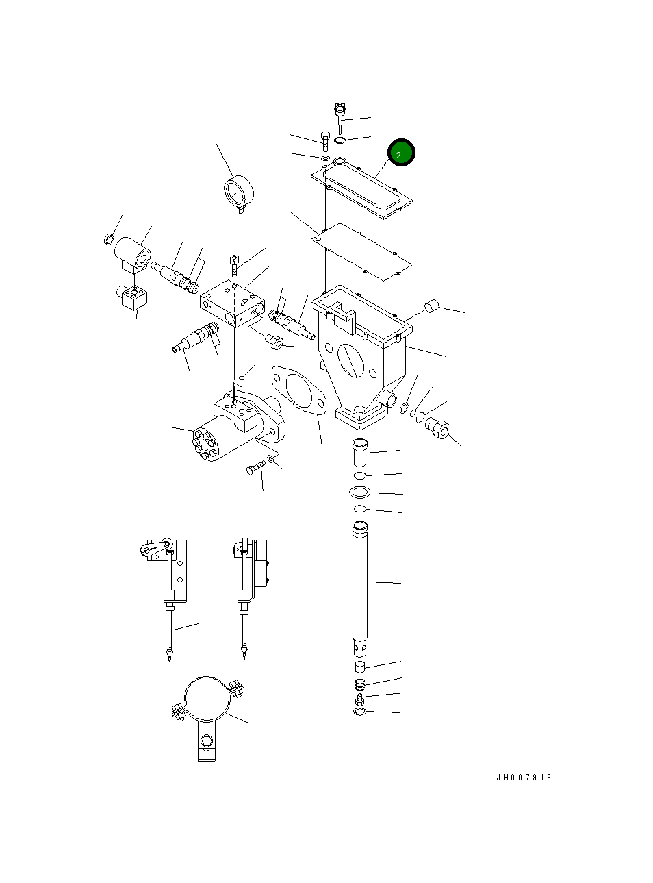Крышка LI275009 Komatsu