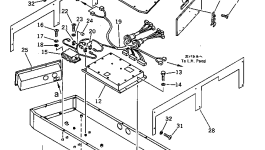 Замок 262-96-51160 Komatsu