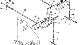 Рычаг, ARM 20B-43-31410 Komatsu