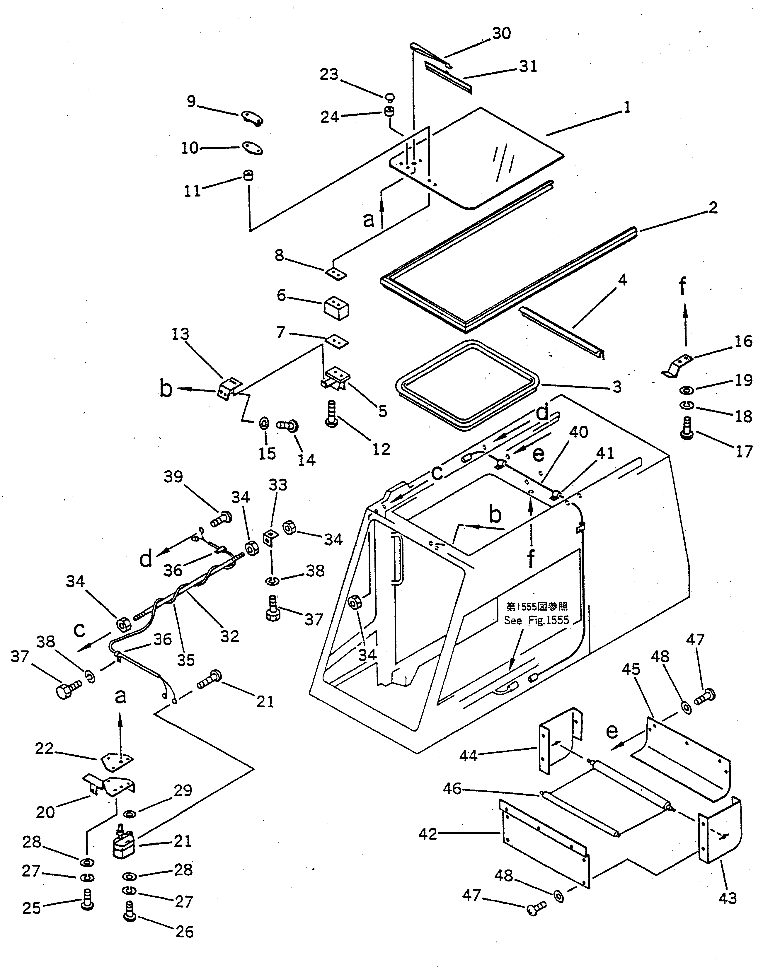 Крышка 23S-54-19910 Komatsu