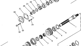 Шестерня 144-14-55220 Komatsu