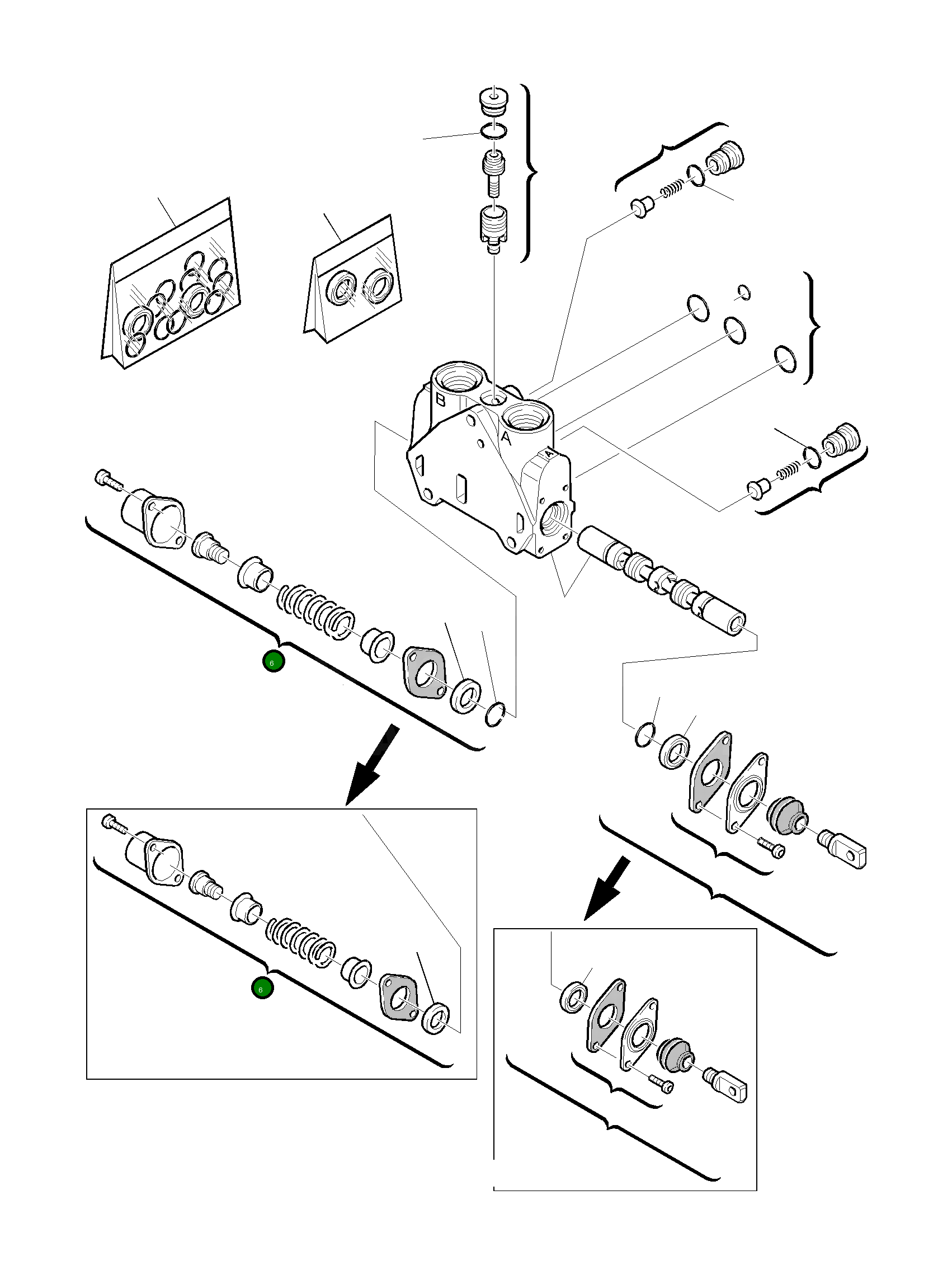 Крышка KIT 844200425 Komatsu