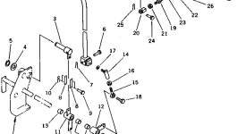 Рычаг 20W-43-12121 Komatsu