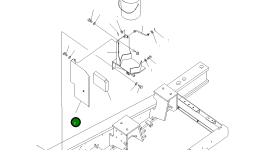 Крышка 21M-54-21640 Komatsu