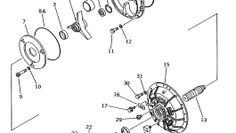 Крышка 427-12-11120  Komatsu