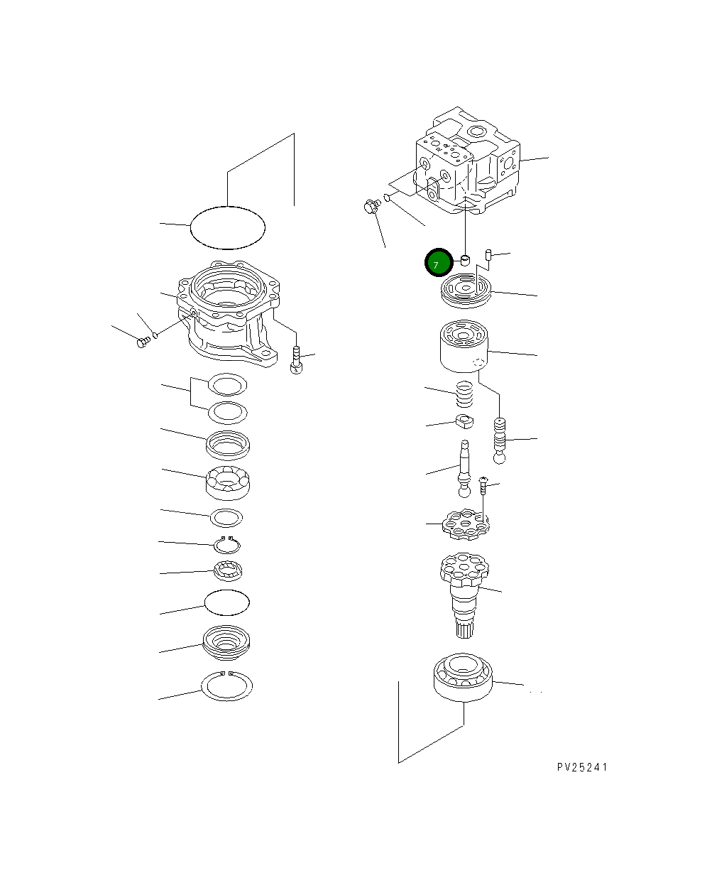 Подшипник 706-77-40010  Komatsu