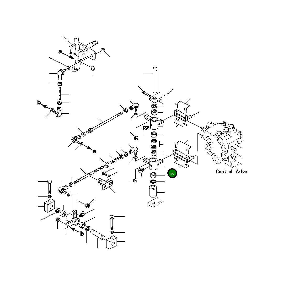 Рычаг 417-43-18231 Komatsu