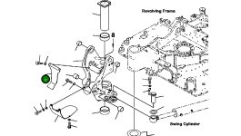 Крышка 22P-70-11521 Komatsu