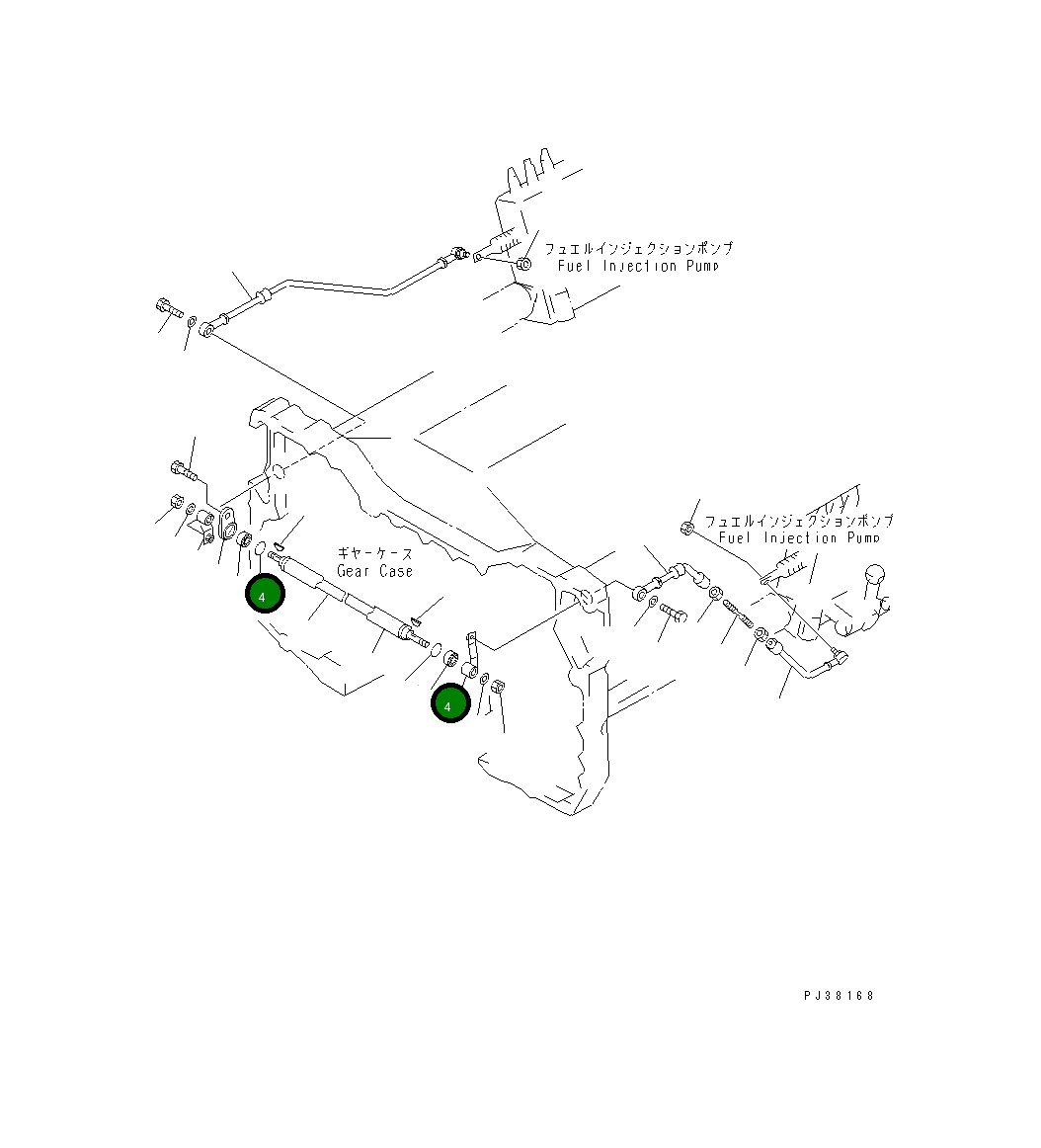 Подшипник 06002-06001  Komatsu